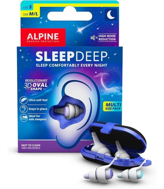 Alpine SleepDeep ausų kamštukai miegui