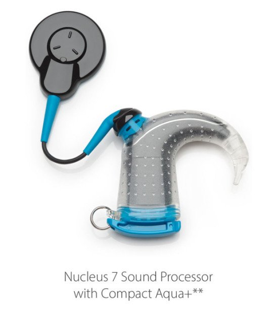 Vandens apsauga Nucleus 7 garso procesoriui „Aqua+“