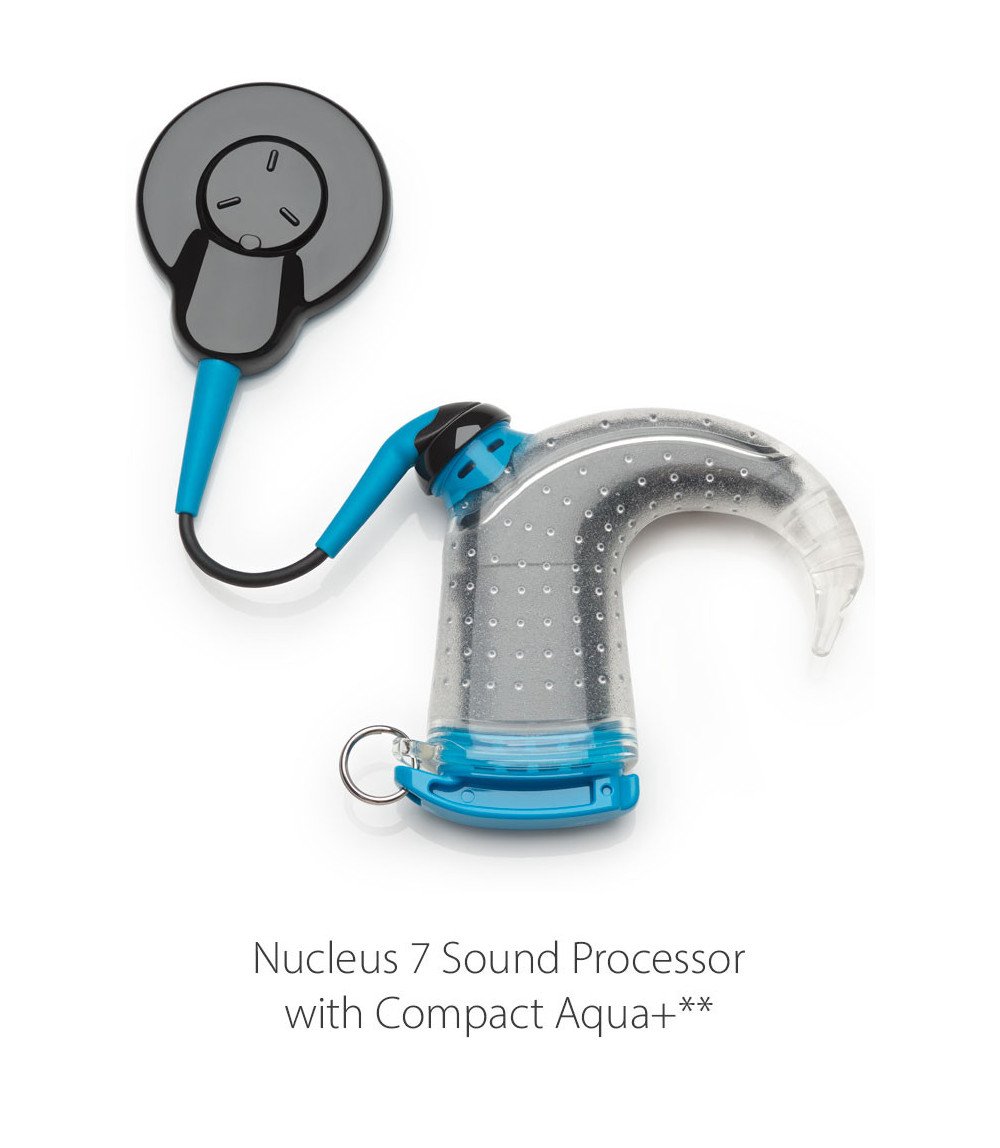 Vandens apsauga Nucleus 7 garso procesoriui „Aqua+“
