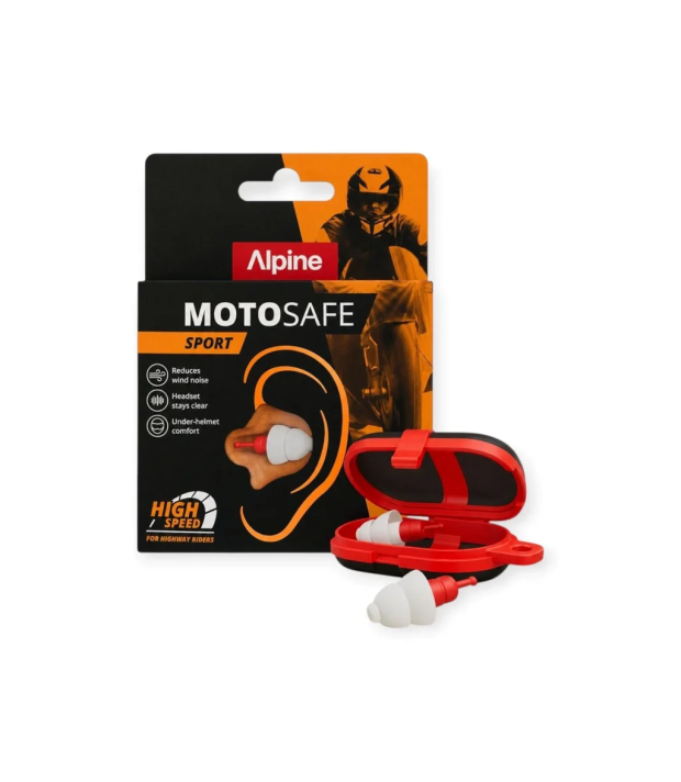 Apsauginiai ausų kamštukai motociklininkams MotoSafe Sport