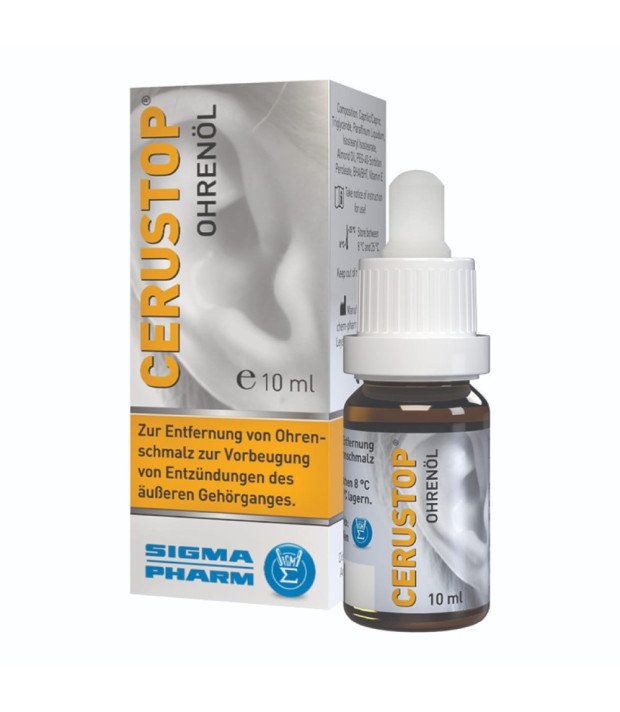 Ausų aliejus „CERUSTOP® Ear Oil“, 10ml