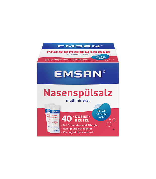 Nosies plovimo druska „Emsan“, 40 vnt.
